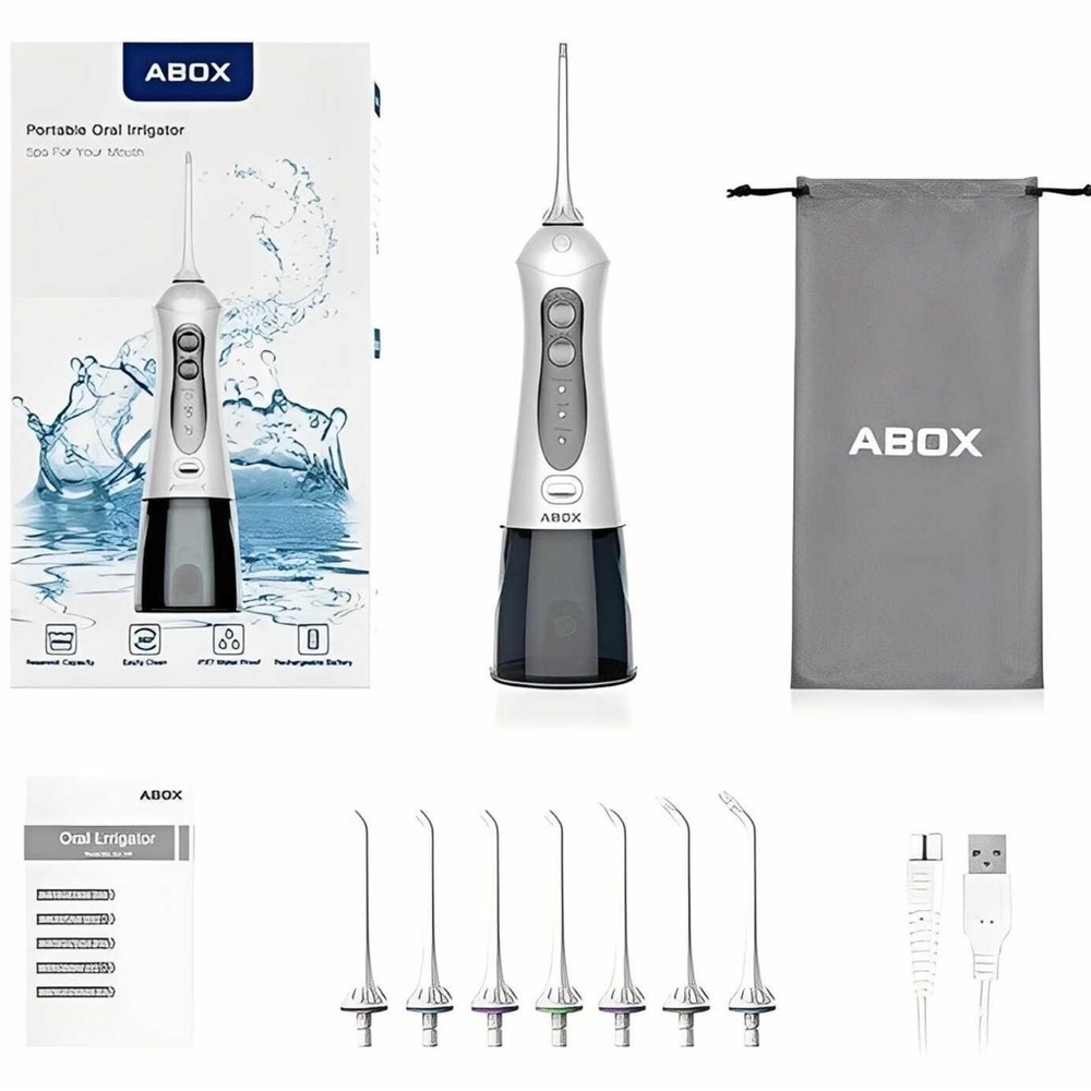 SEALED Oral Water Flosser Teeth Cleaner Cordless 3 Cleaning Modes 300ml